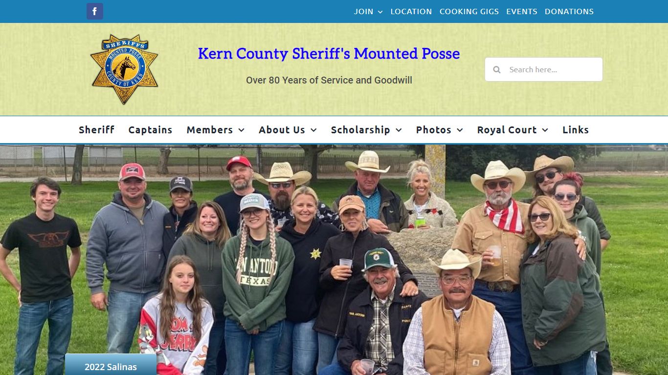 Kern County Sheriff's Mounted Posse – Over 70 Years of Service and Goodwill